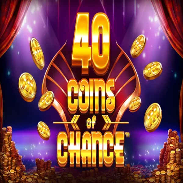40 Coins of Chance slot logo by SYNOT Games at Olympia Casino