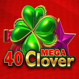 Logo of 40 Mega Clover from Amusnet Interactive at Olympia Casino