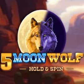 Logo of 5 Moon Wolf from Apparat Gaming at Olympia Casino