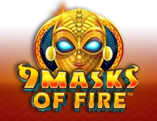 Logo of 9 Masks of Fire from Gameburger Studios at Olympia Casino