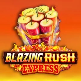 Blazing Rush Express logo by AreaVegas at Olympia CasinoBlazing Rush Express