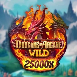 Dragons of Arcane Wild logo by Foxium at Olympia CasinoDragons of Arcane Wild