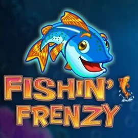 Logo of Fishin Frenzy from Blueprint Gaming at Olympia Casino