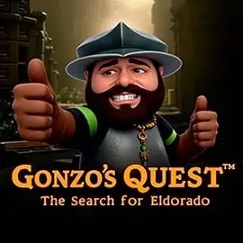Gonzo's Quest logo by NetEnt at Olympia CasinoGonzo's Quest