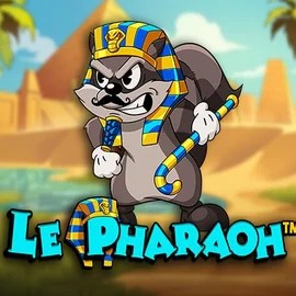 Slots logo of Le Pharaoh from Hacksaw Gaming at Olympia Casino