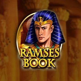 Ramses Book Deluxe slot logo by Gamomat at Olympia CasinoRamses Book Deluxe