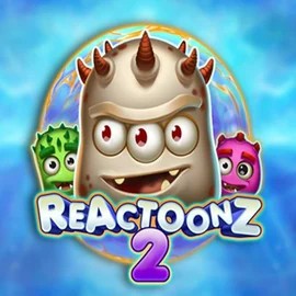 Reactoonz 2 slot visual from Play'n GO available on olympias.ca