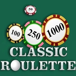 Roulette slot logo by OneTouch Games at Olympia CasinoRoulette