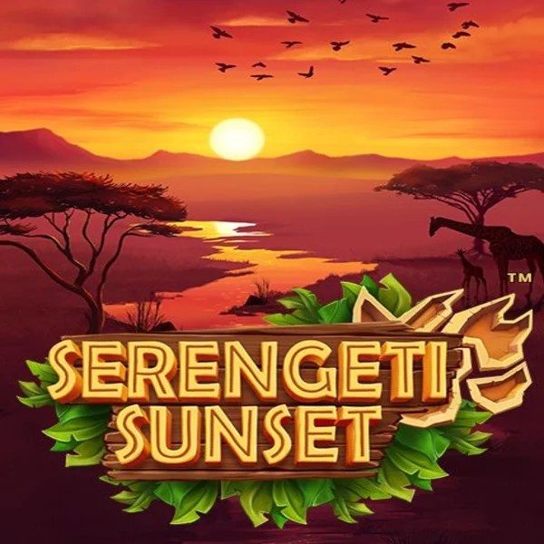 Serengeti Sunset slot visual from Skywind Group available on olympias.ca