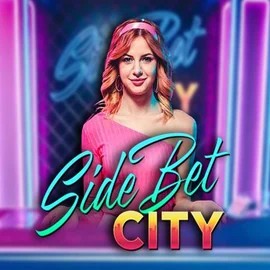 Side Bet City slot logo by Evolution at Olympia Casino