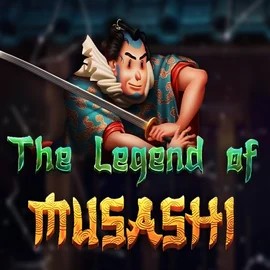 The Legend of Musashi slot logo by Peter & Sons at Olympia CasinoThe Legend of Musashi